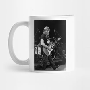 Rick Derringer BW Photograph Mug